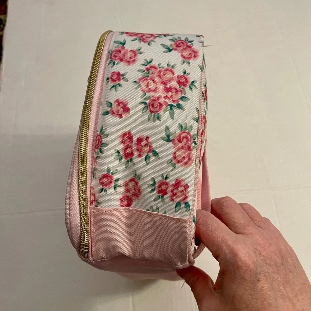 Pottery Barn LoveShackFancy Antoinette Floral Cold Pack Lunch Box Pink